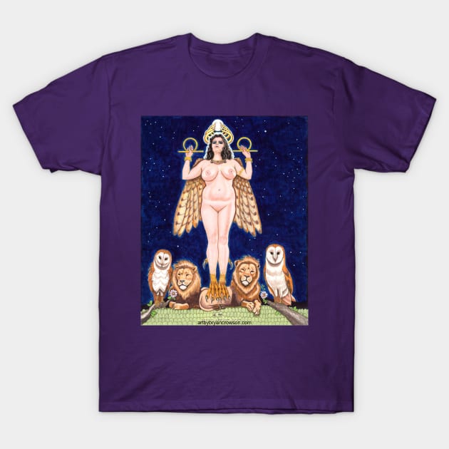 Night of Inanna T-Shirt by Art by Bryan Crowson